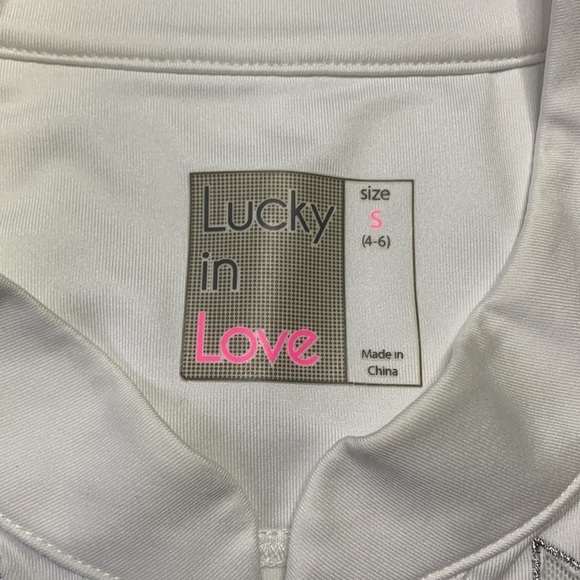 Lucky‎ in Love Sleeveless 1/2 Zip Top Sz S - Picture 3 of 5